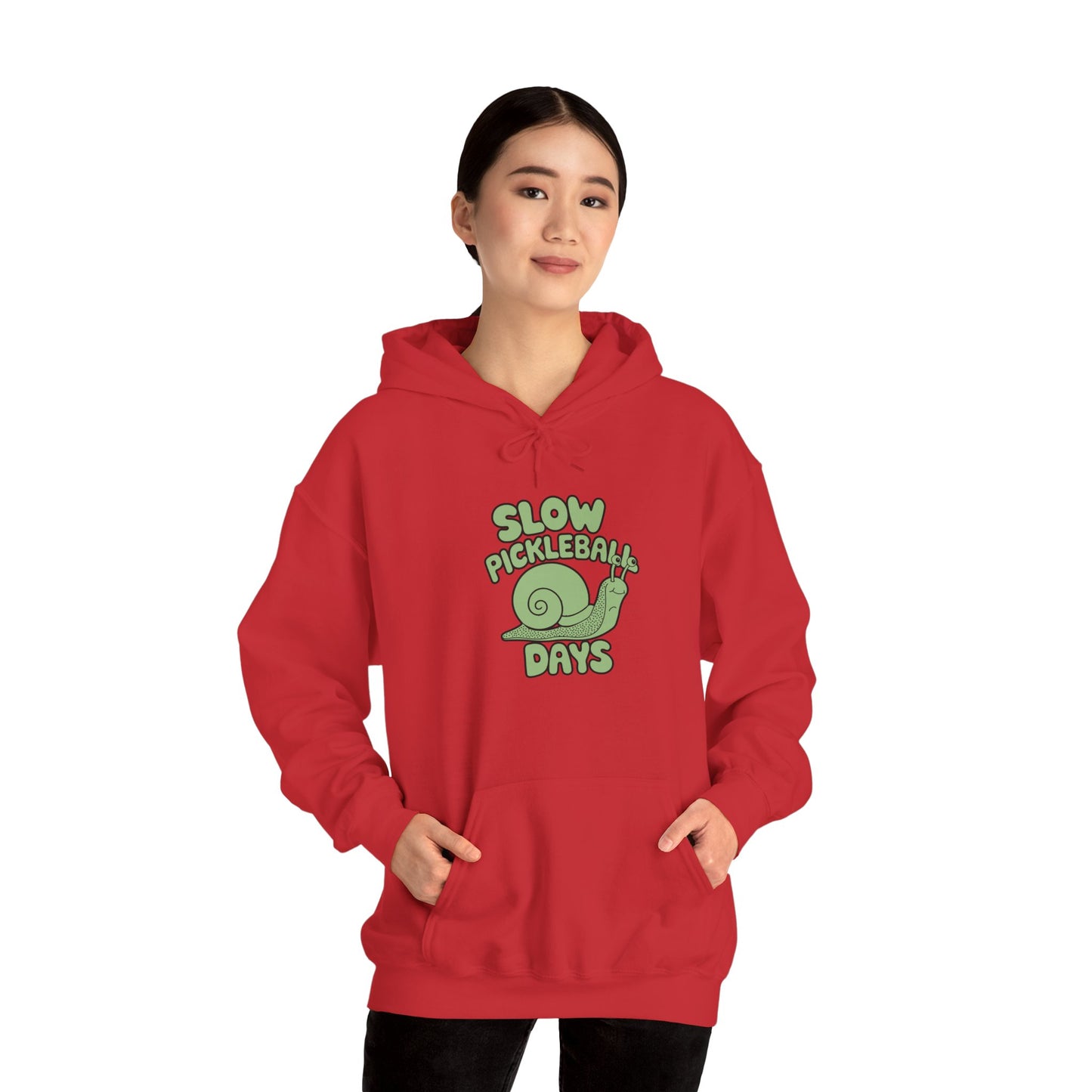 Women's Soft Pickleball Hoodie - Slow Pickleball Days