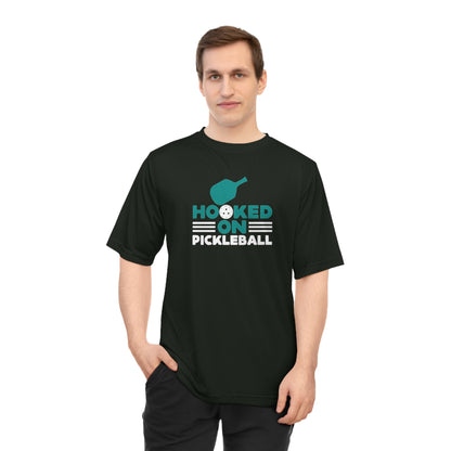 Men's Energetic Pickleball T-shirt - Hooked on Pickleball