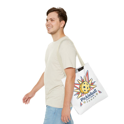 Pickleball Colorful Tote Bag - Pickleball is My Game