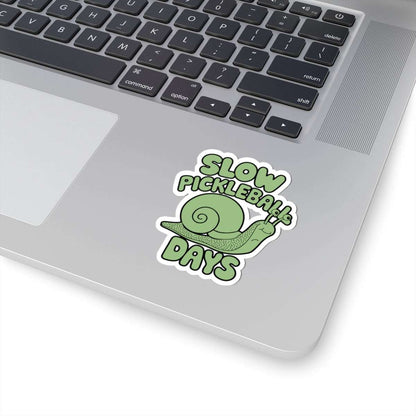 Pickleball Fun Stickers - Slow Pickleball Day
