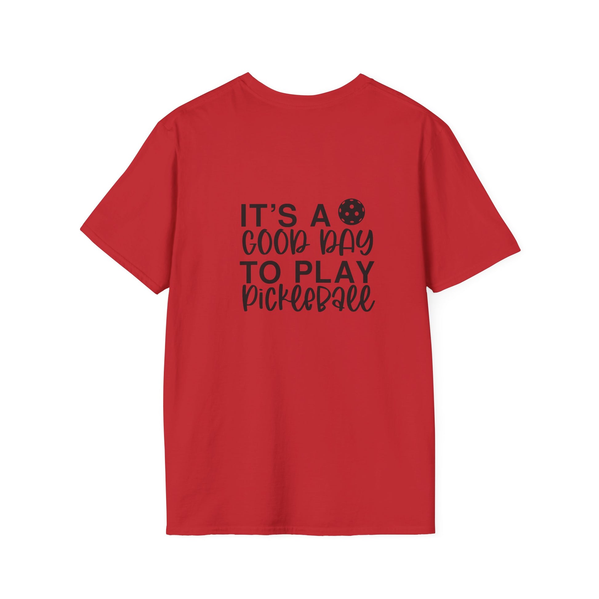 Women's Soft Pickleball T-shirt - It's a Good Day to Play Pickleball