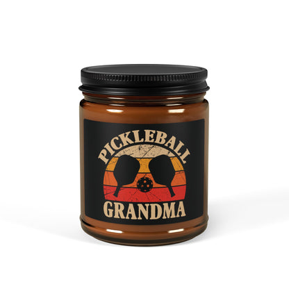 Pickleball Energetic Candle - Pickleball Grandma Amber