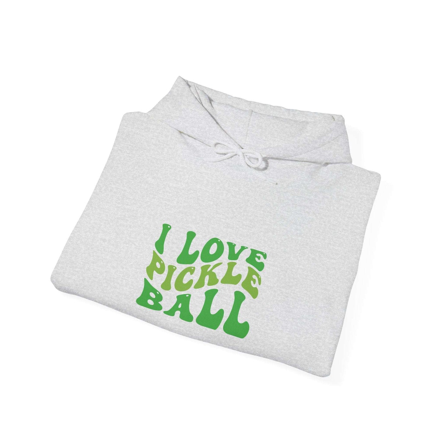 Women's Soft Pickleball Hoodie - I Love Pickleball