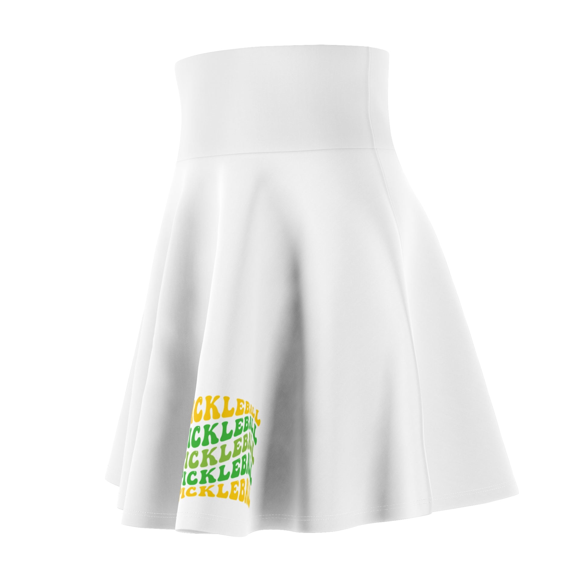Women's Funny Pickleball Skirt - Pickleball Wave
