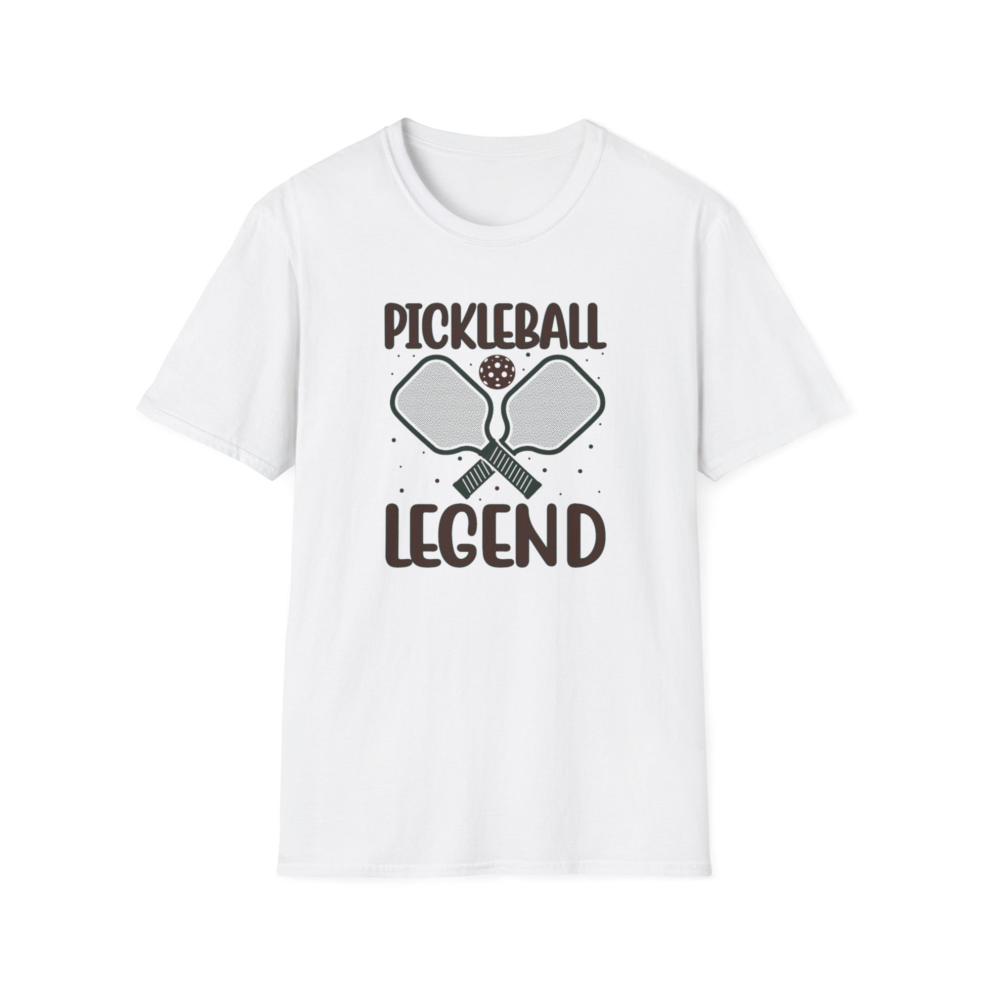 Men's Delightful Pickleball T-shirt - Pickleball Legend White