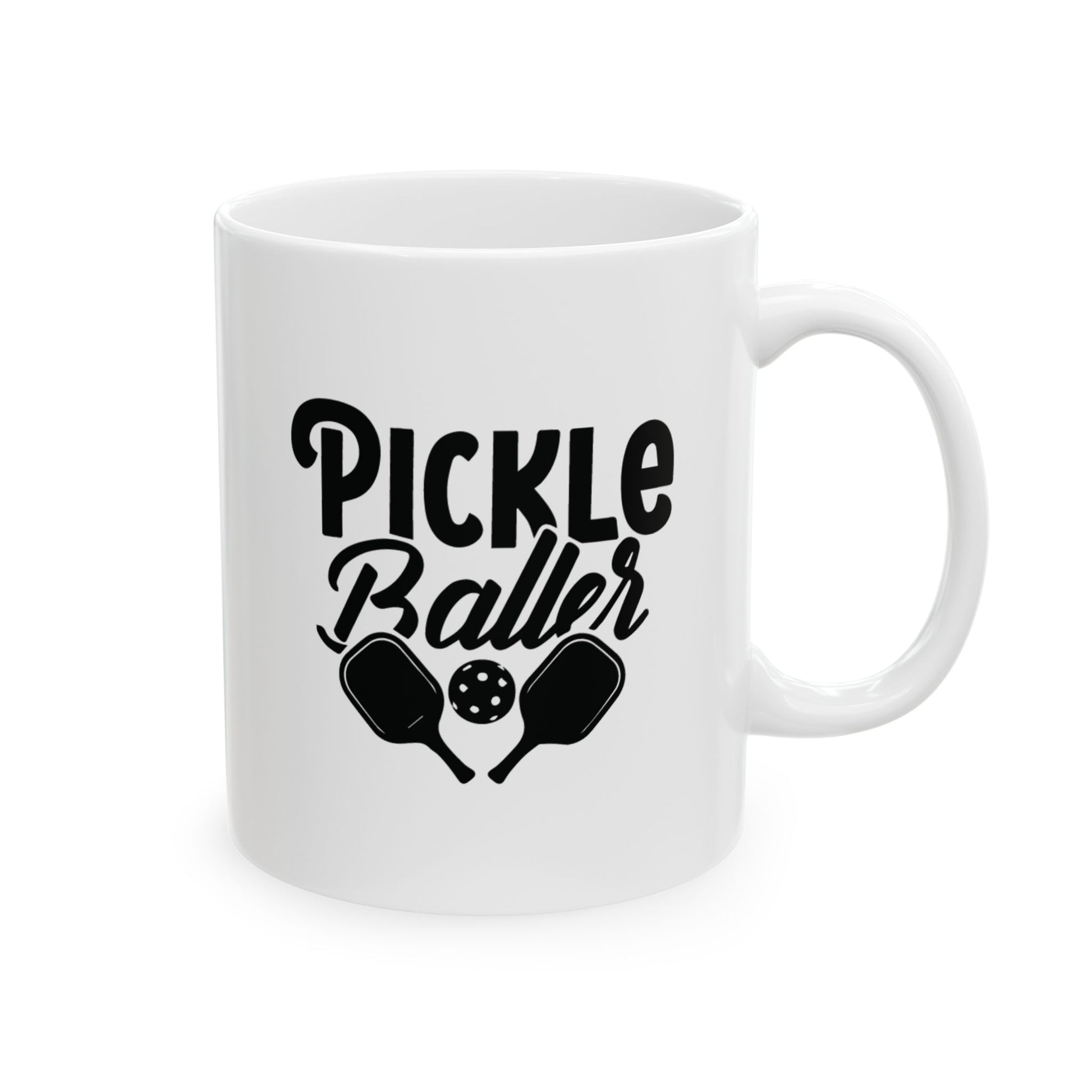 Pickleball Cool Mug - Pickleballer White