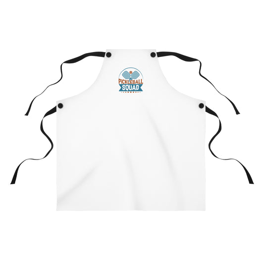 Pickleball Stylish Apron - Pickleball Squad White