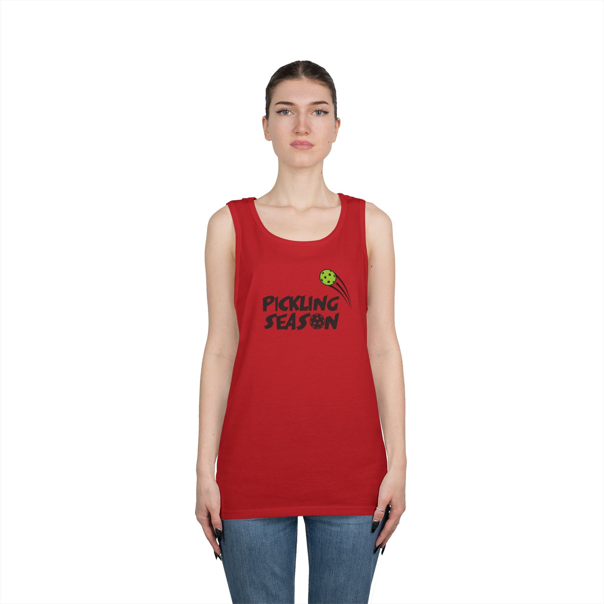 Women's Funny Pickleball Tank Top - Pickling Season