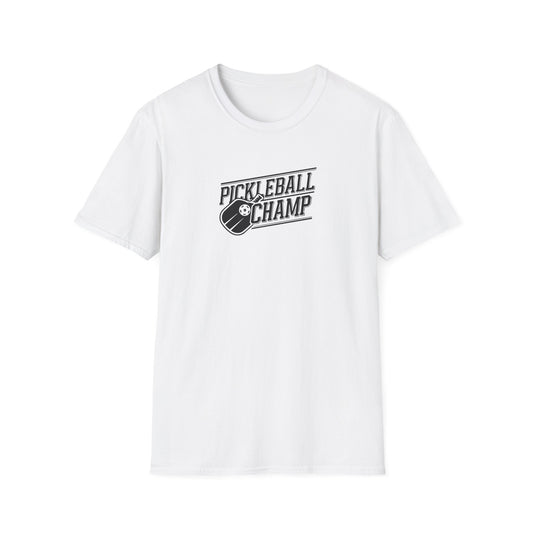 Men's Cool Pickleball T-shirt - Pickleball Champ White