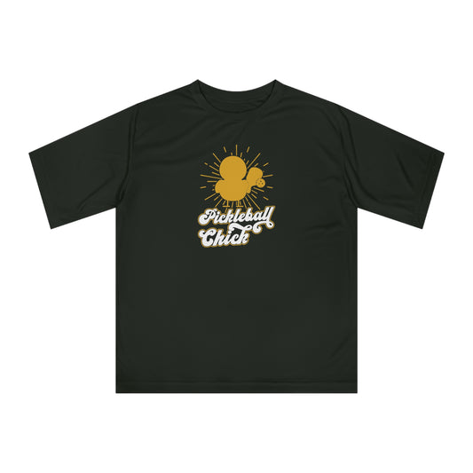 Women's Comfy Pickleball T-shirt - Pickleball Chick Black
