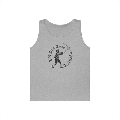 Men's Funny Pickleball Tank Top - Enden Garde, Dolball Gray