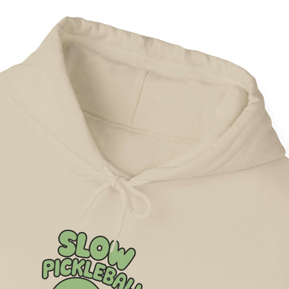 Men's Comfy Pickleball Hoodie - Slow Pickleball Days
