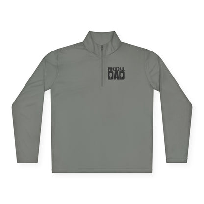 Men's Durable Pickleball Pullover - Pickleball Dad Grey