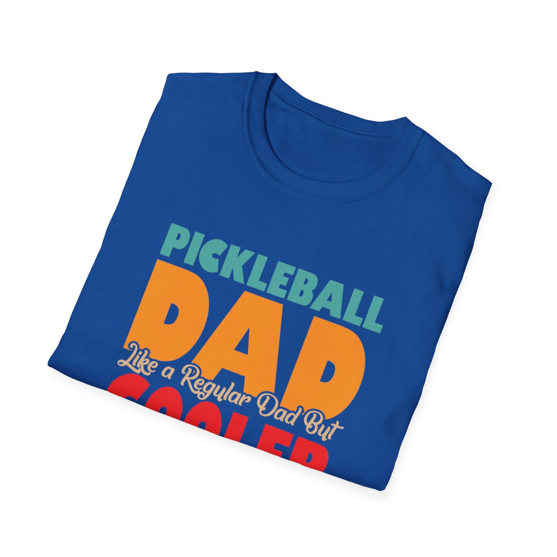 Men's Pickleball T-shirt - Pickleball Dad Like Regular Dad but Cooler