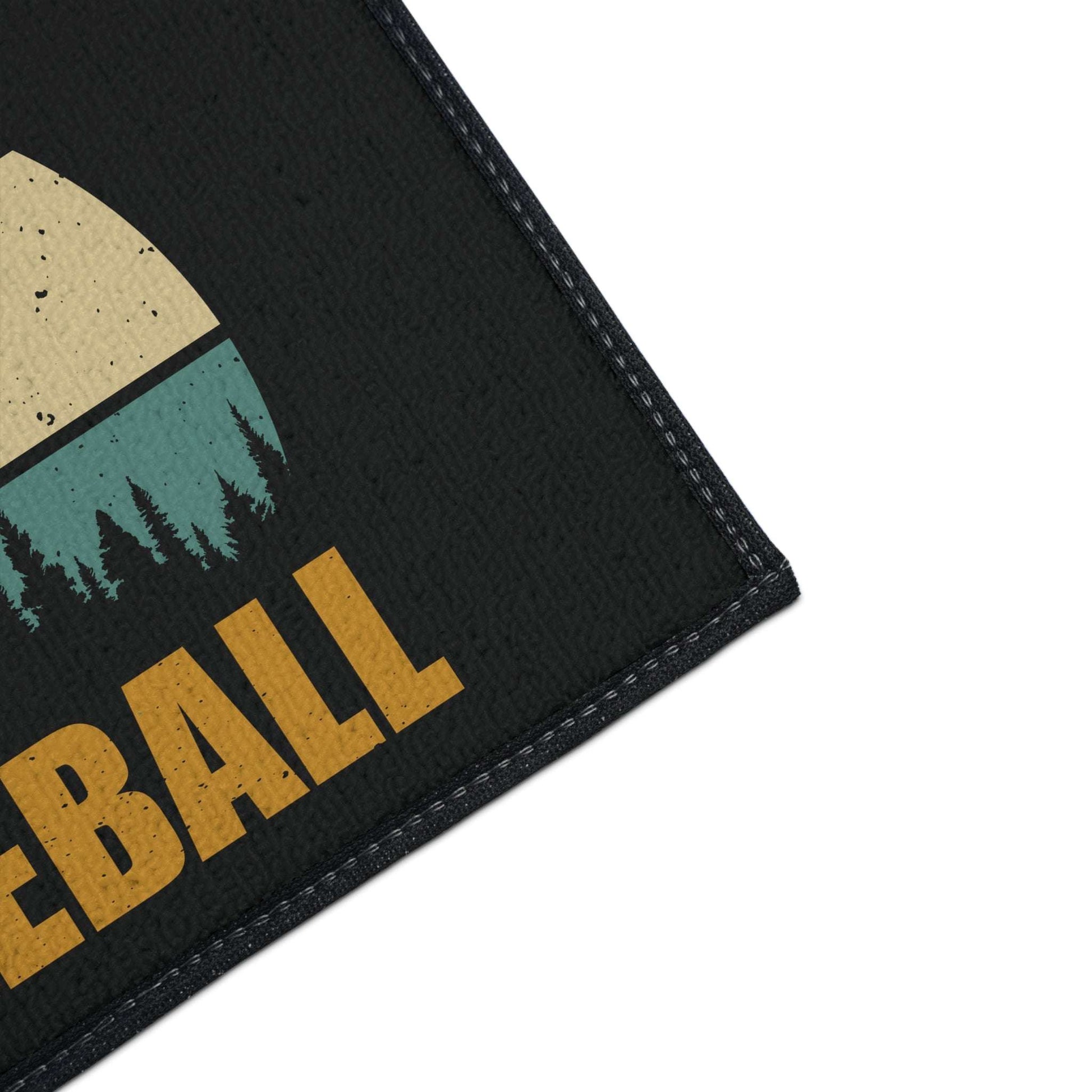 Pickleball Cool Heavy-duty Floor Mat - Pickleball Retro