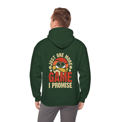 Men's Funny Pickleball Hoodie - Just One More Game I Promise