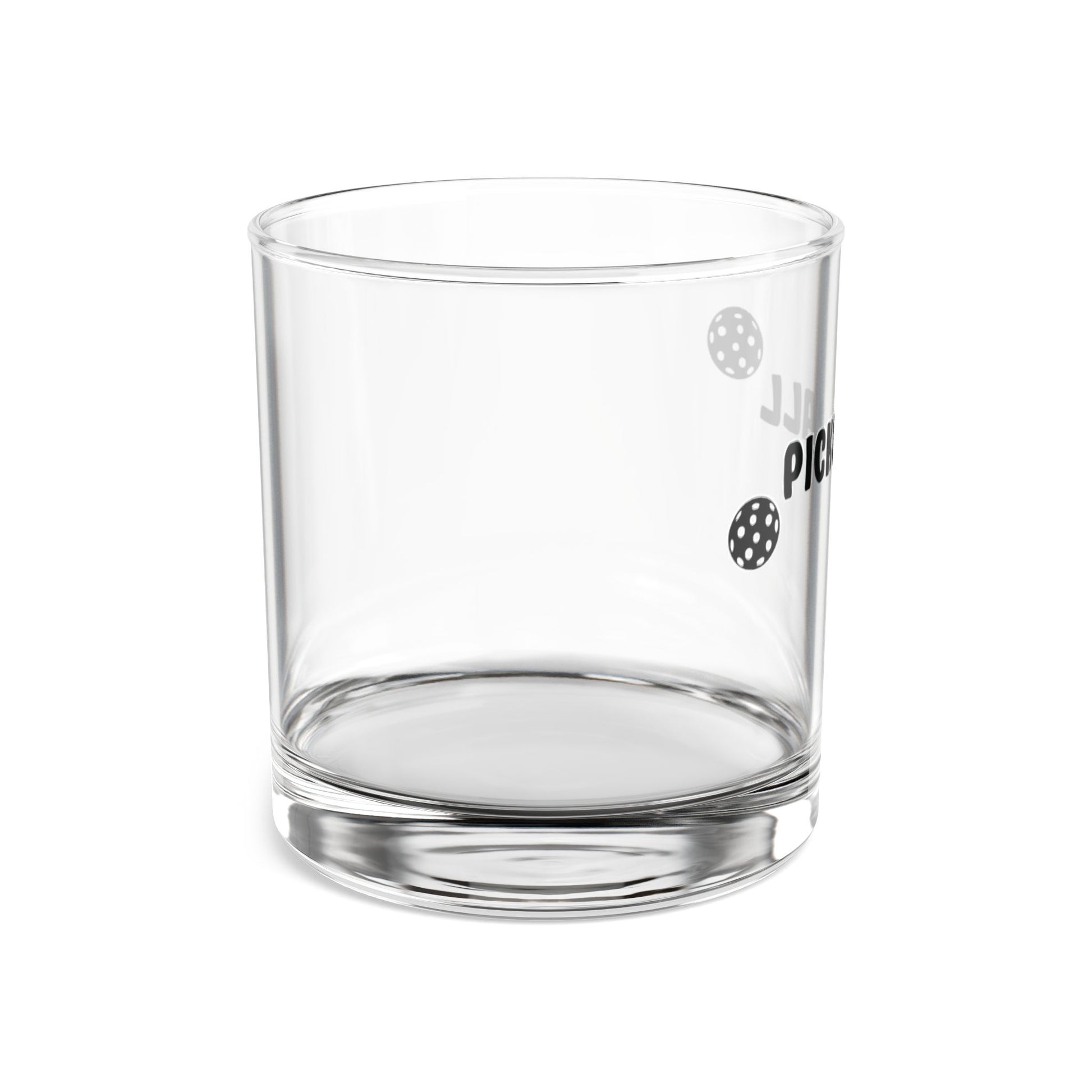 Pickleball Unique Rocks Glass - Pickleball Framed