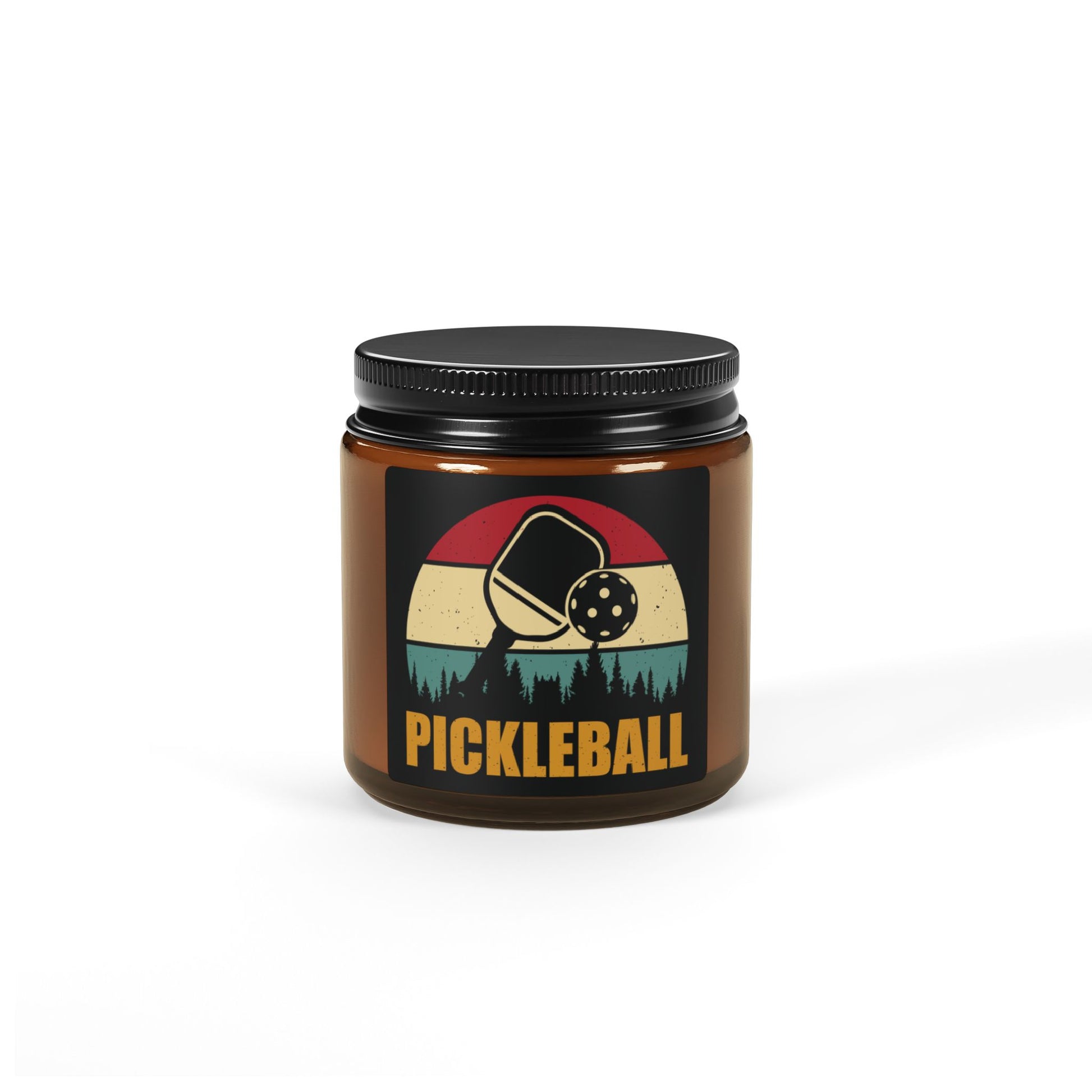 Pickleball Delightful Candle - Pickleball Retro Amber