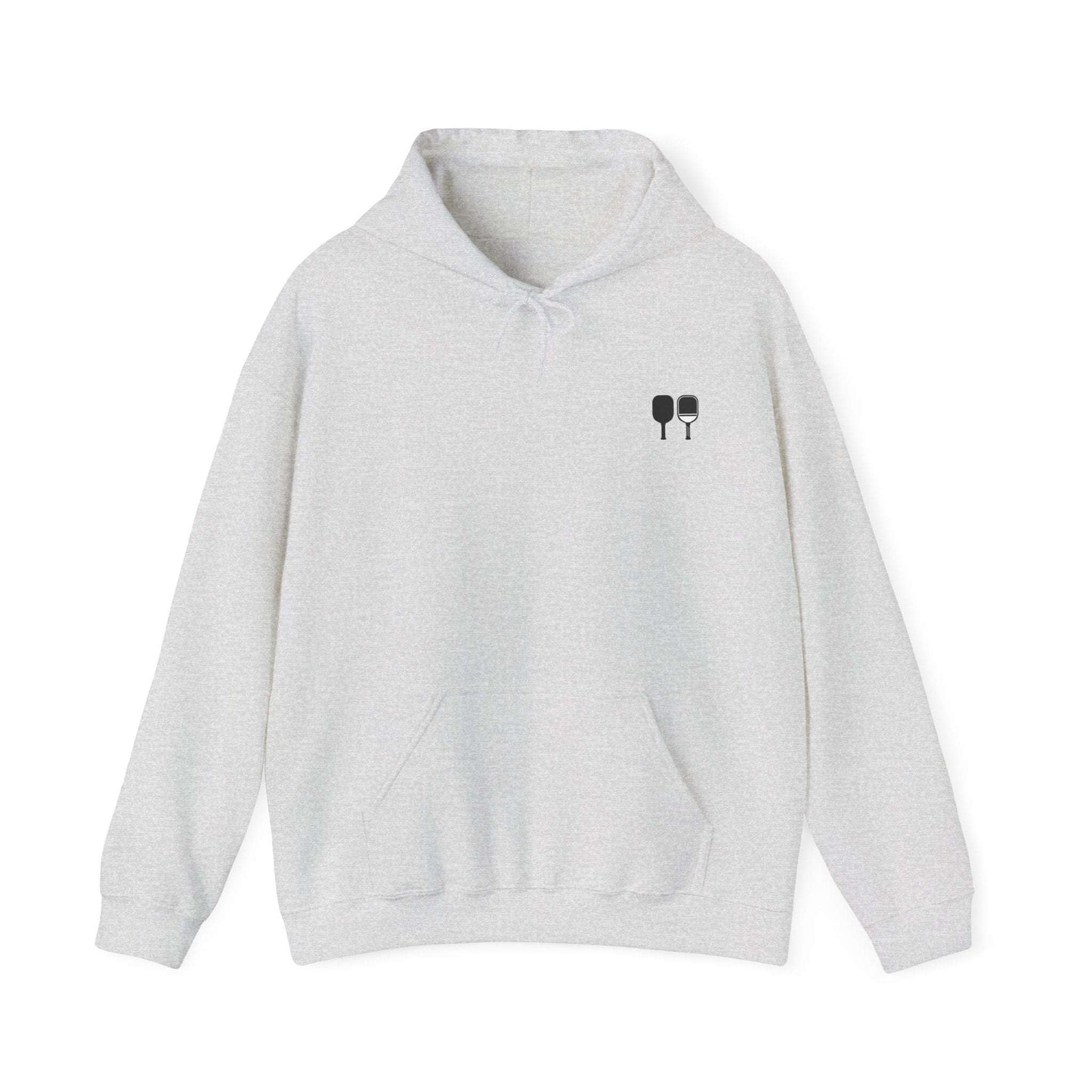 Men's Pickleball Hoodie - Pickleball Make Retirement Great Again Grey