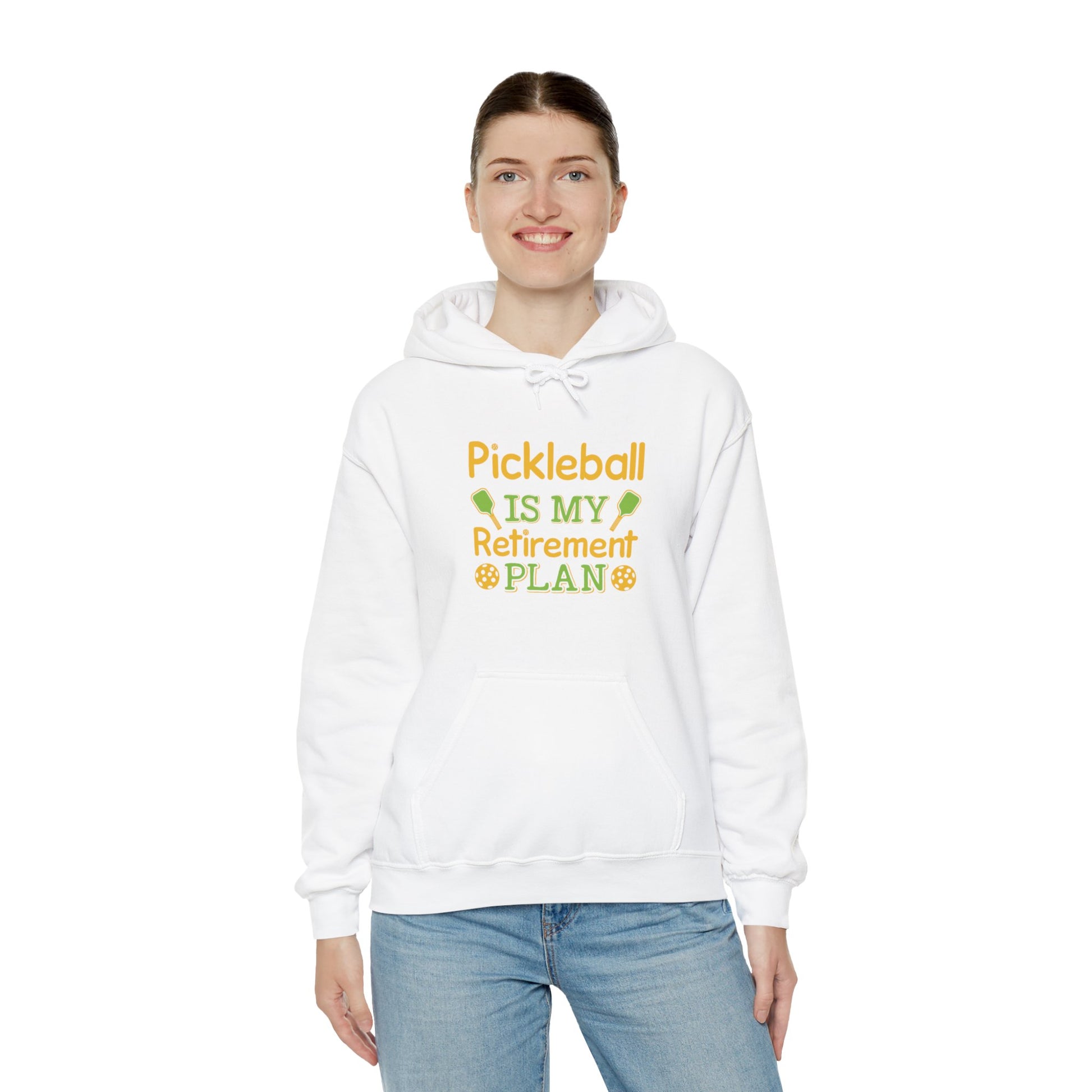 Women's Comfy Pickleball Hoodie - Pickleball Is My Retirement Plan