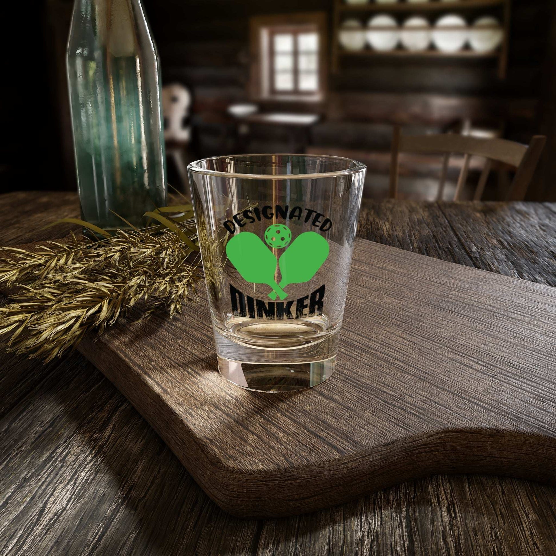 Pickleball Quirky Shot Glass - Designated Dinker