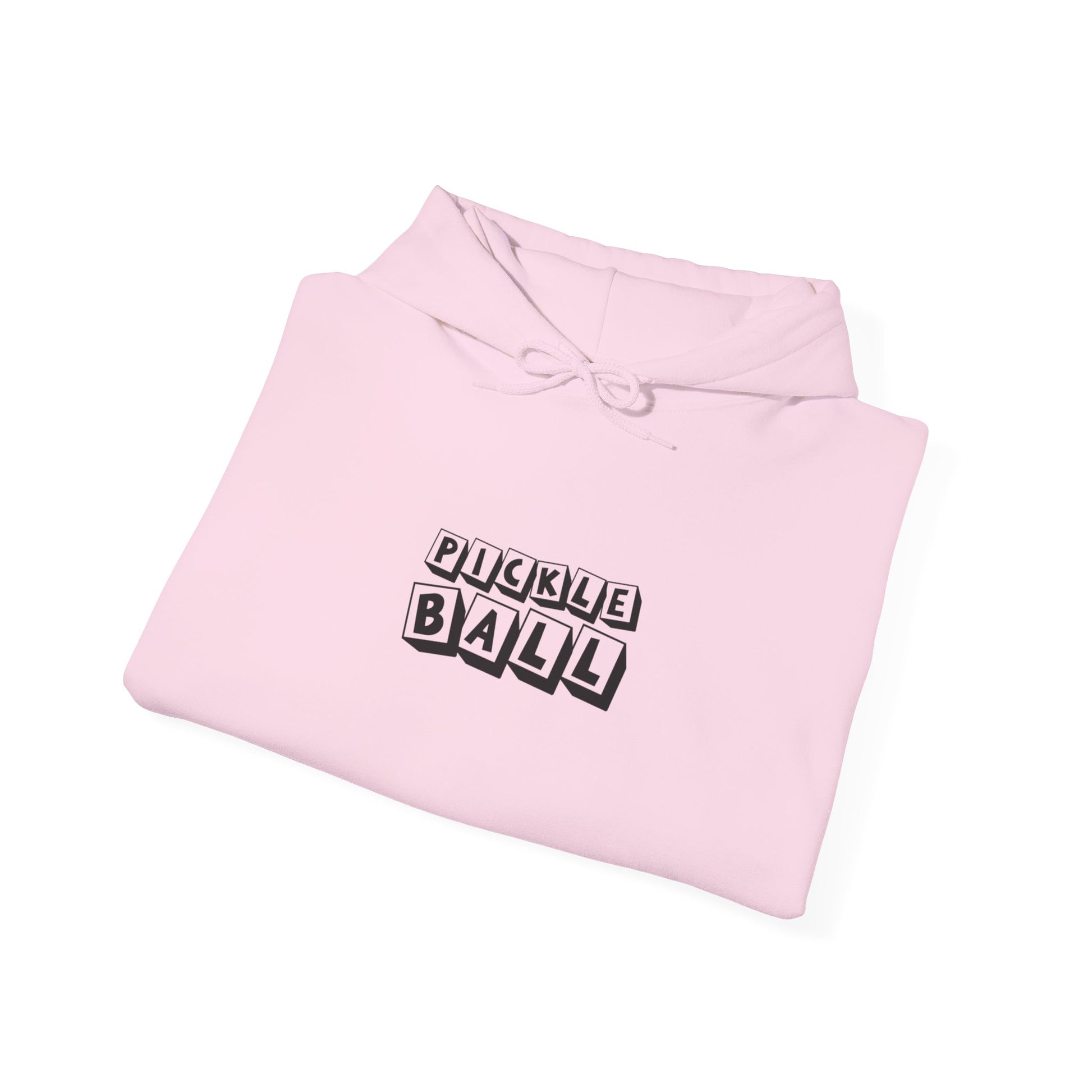 Men's Funny Pickleball Hoodie - Run To Victory, Pickleball Style