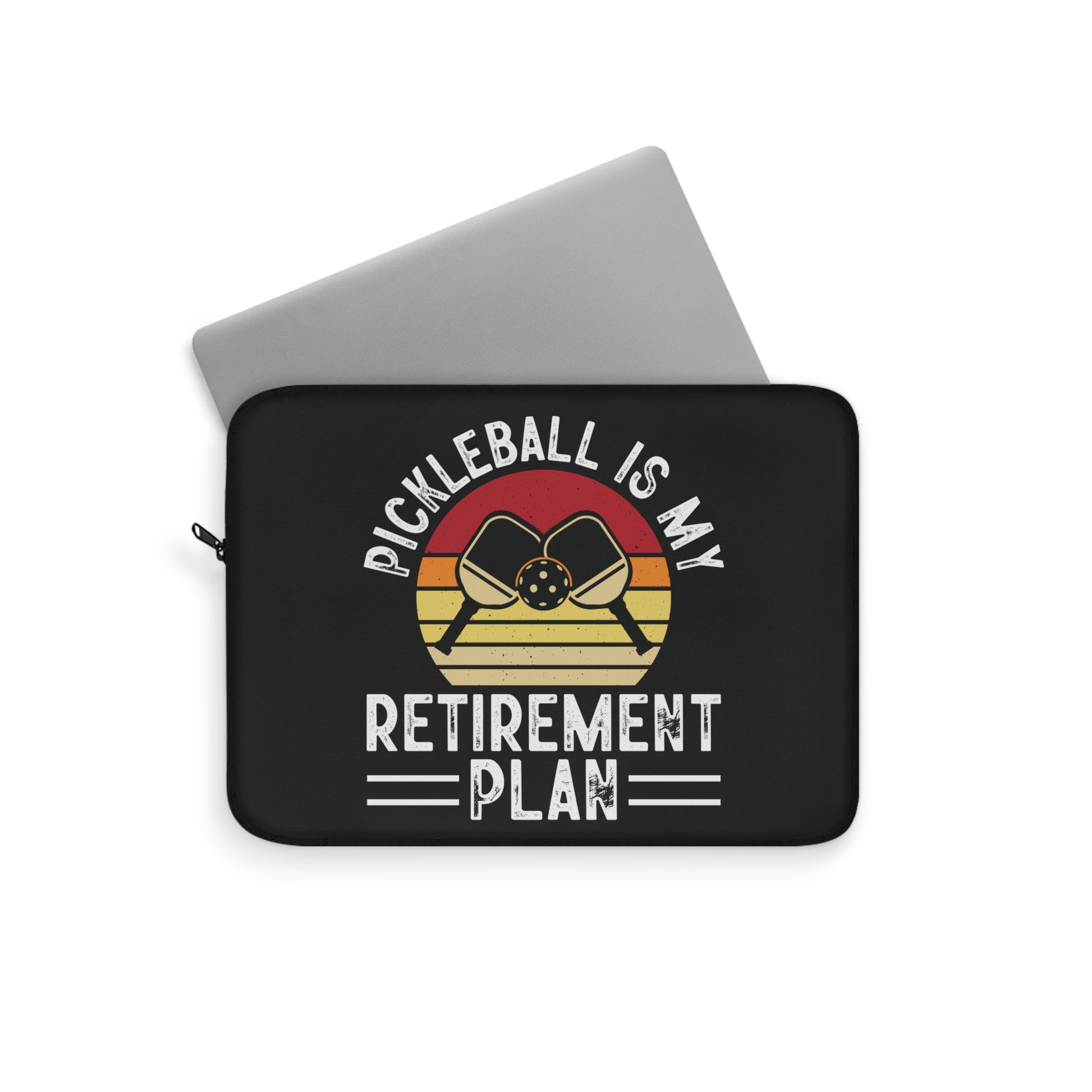 Pickleball Cool Laptop Sleeve - Pickleball Is My Retirement Plan