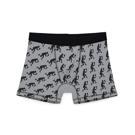 Men's Funny Pickleball Boxer - Pickleball Player Grey