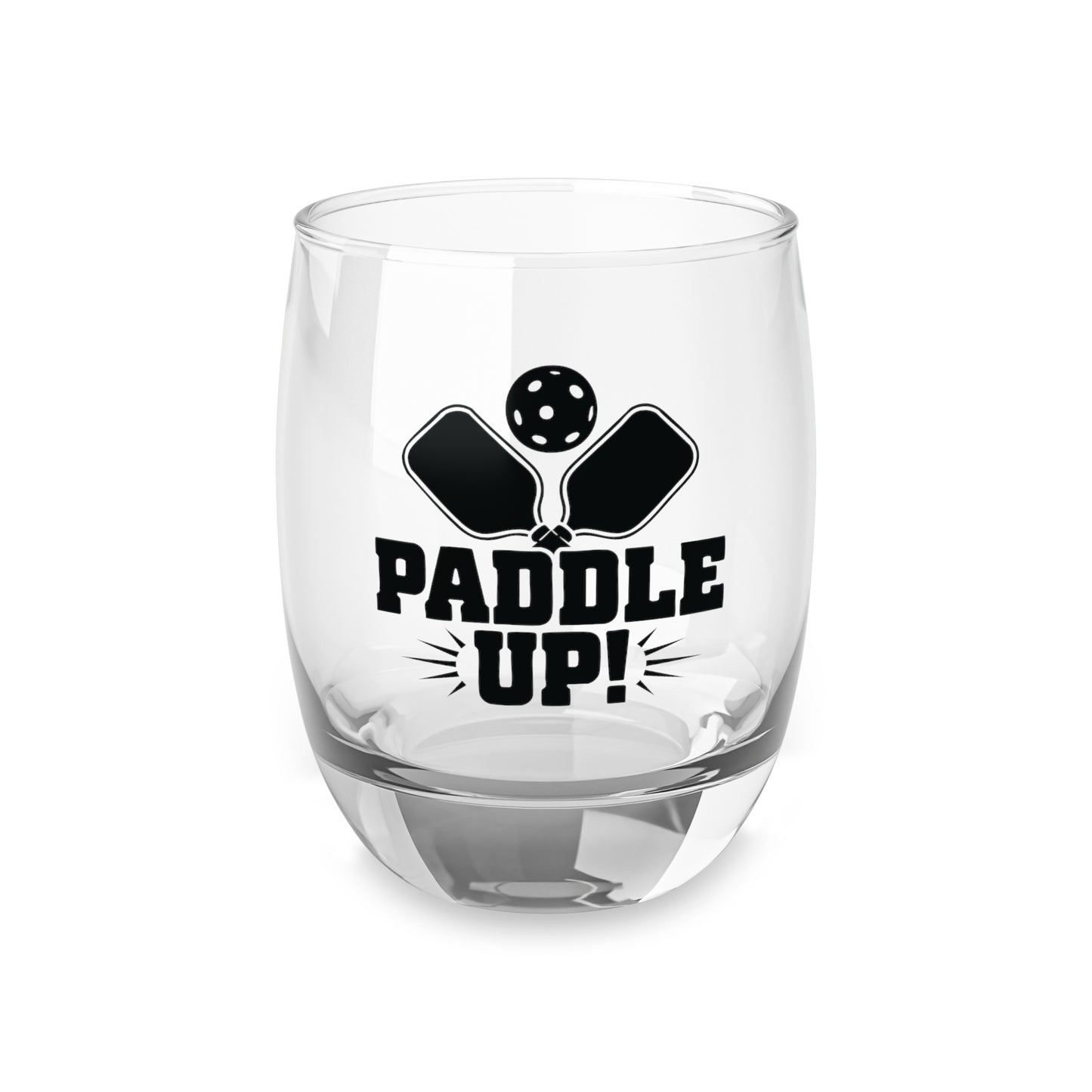 Pickleball Durable Whiskey Glass - Paddle Up 6oz