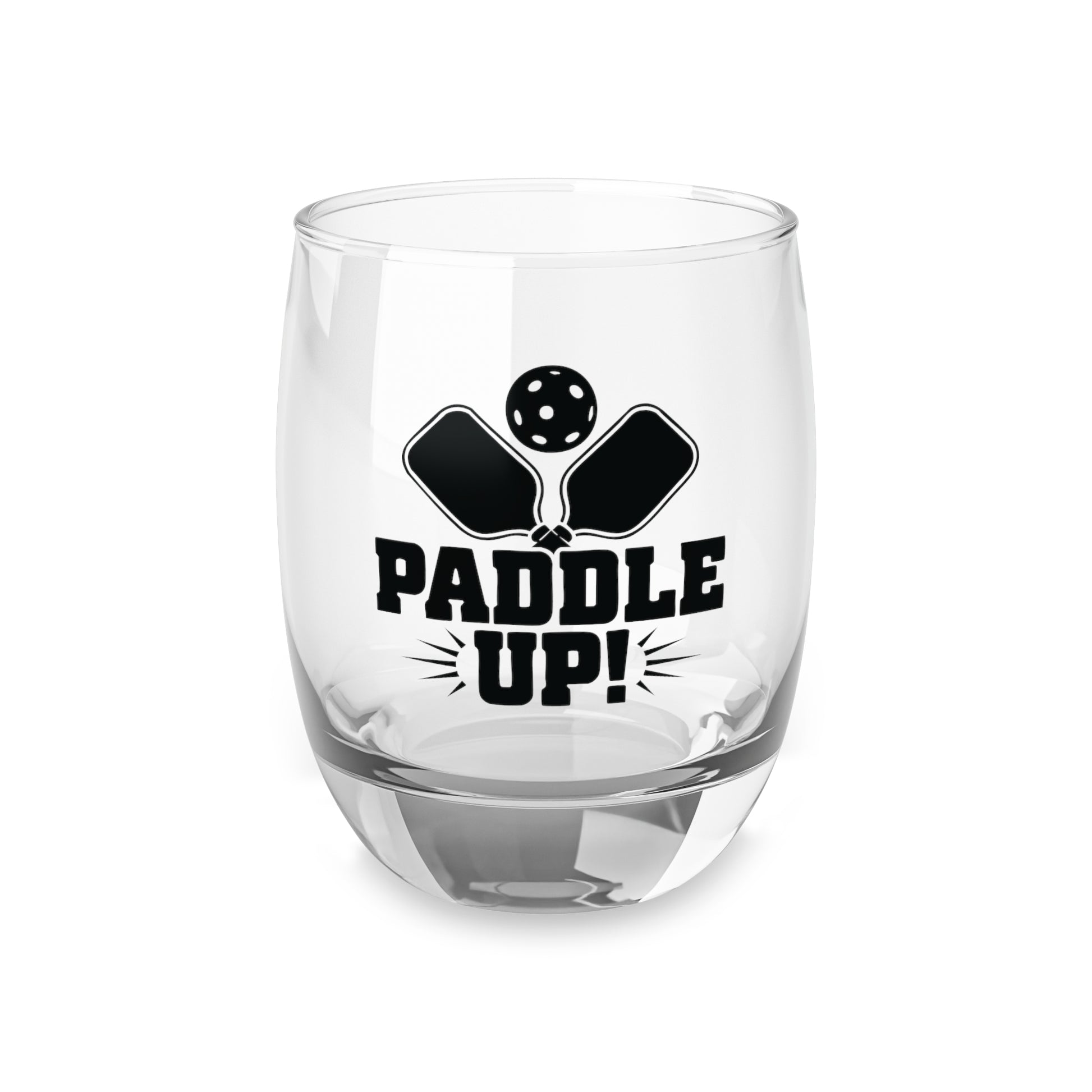 Pickleball Durable Whiskey Glass - Paddle Up 6oz