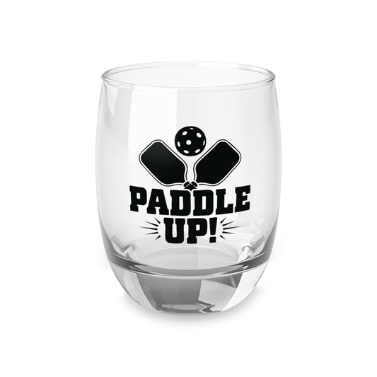 Pickleball Durable Whiskey Glass - Paddle Up 6oz