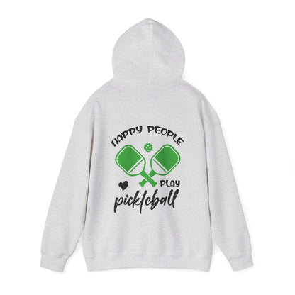 Women's Lightweight Pickleball Hoodie - Happy People Play Pickleball