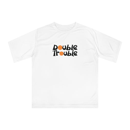 Men's Comfy Pickleball T-shirt - Double Trouble White
