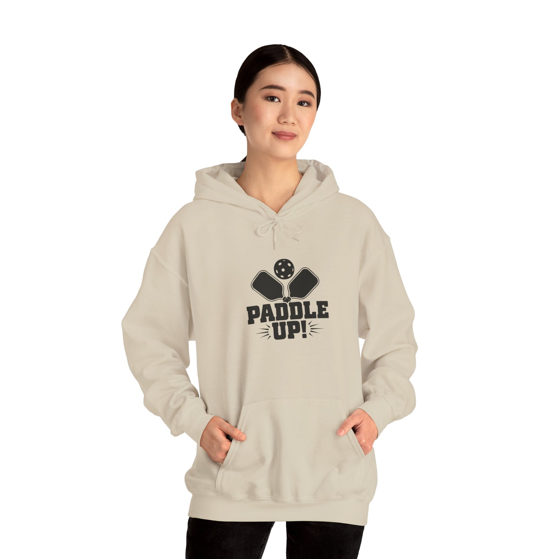 Women's Durable Pickleball Hoodie - Paddle Up