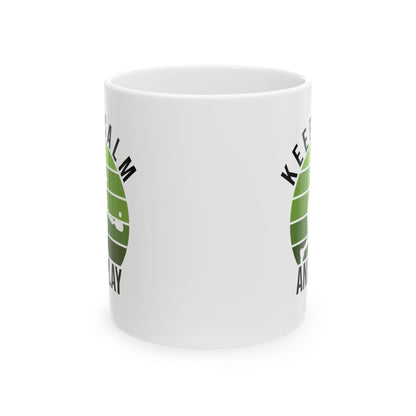 Pickleball Unique Mug - Keep Calm and Play