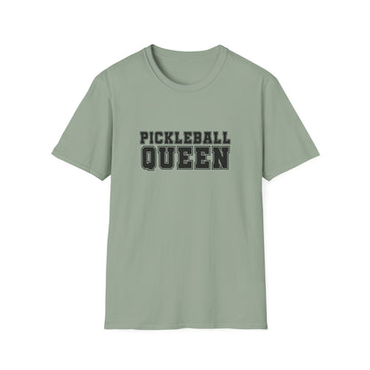 Women's Cute Pickleball T-shirt - Pickleball Queen Green