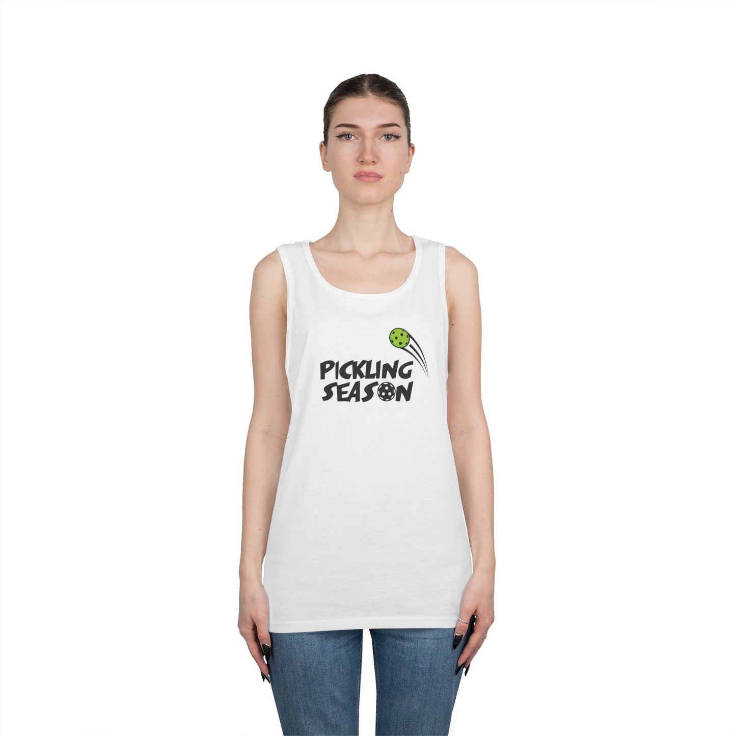 Women's Funny Pickleball Tank Top - Pickling Season