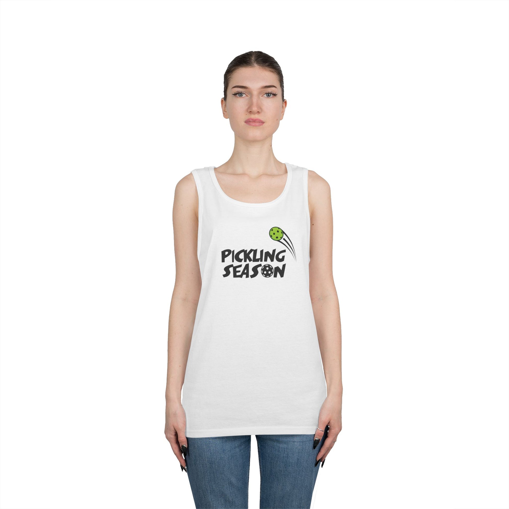 Women's Funny Pickleball Tank Top - Pickling Season