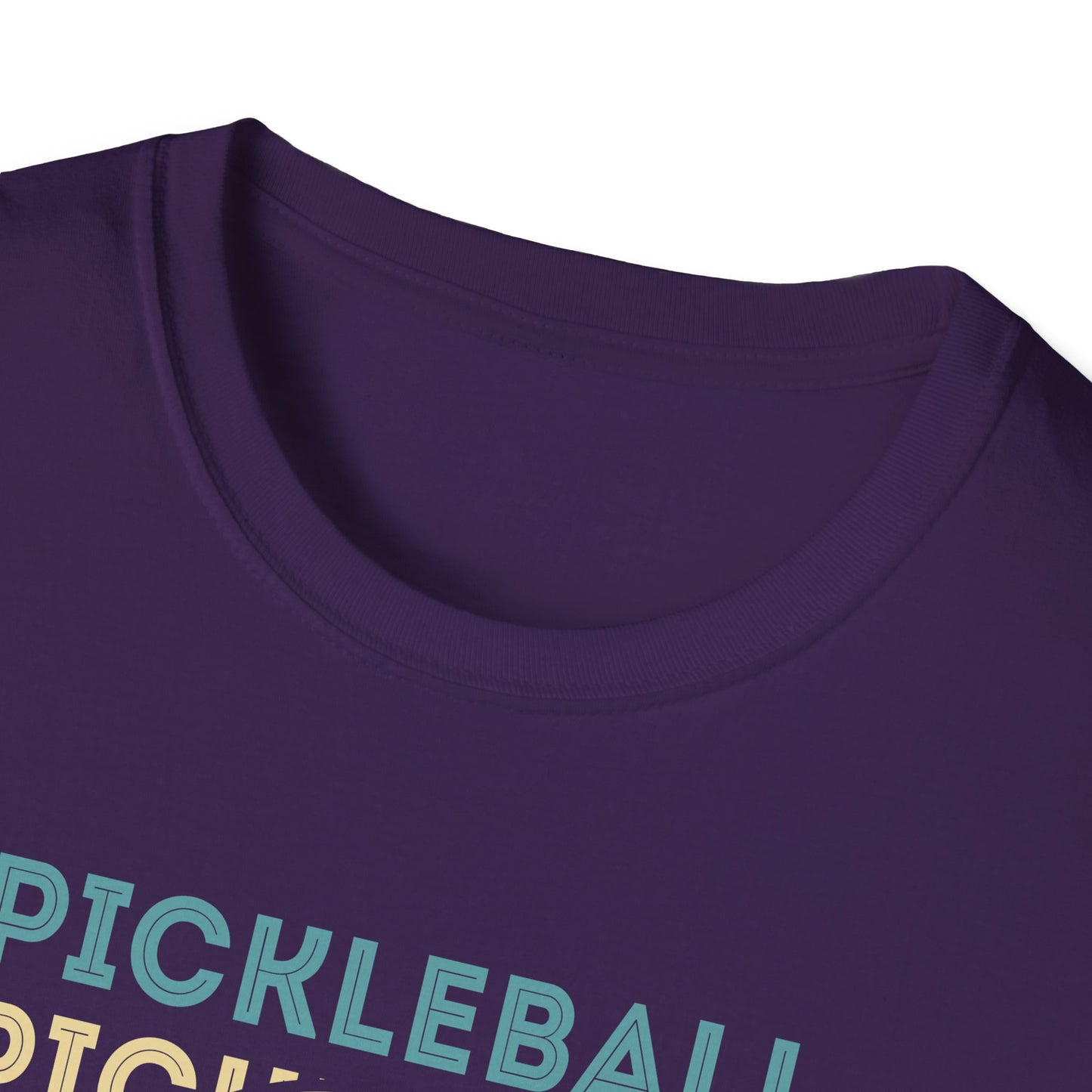 Men's Fun Pickleball T-shirt - Pickleball and Ball