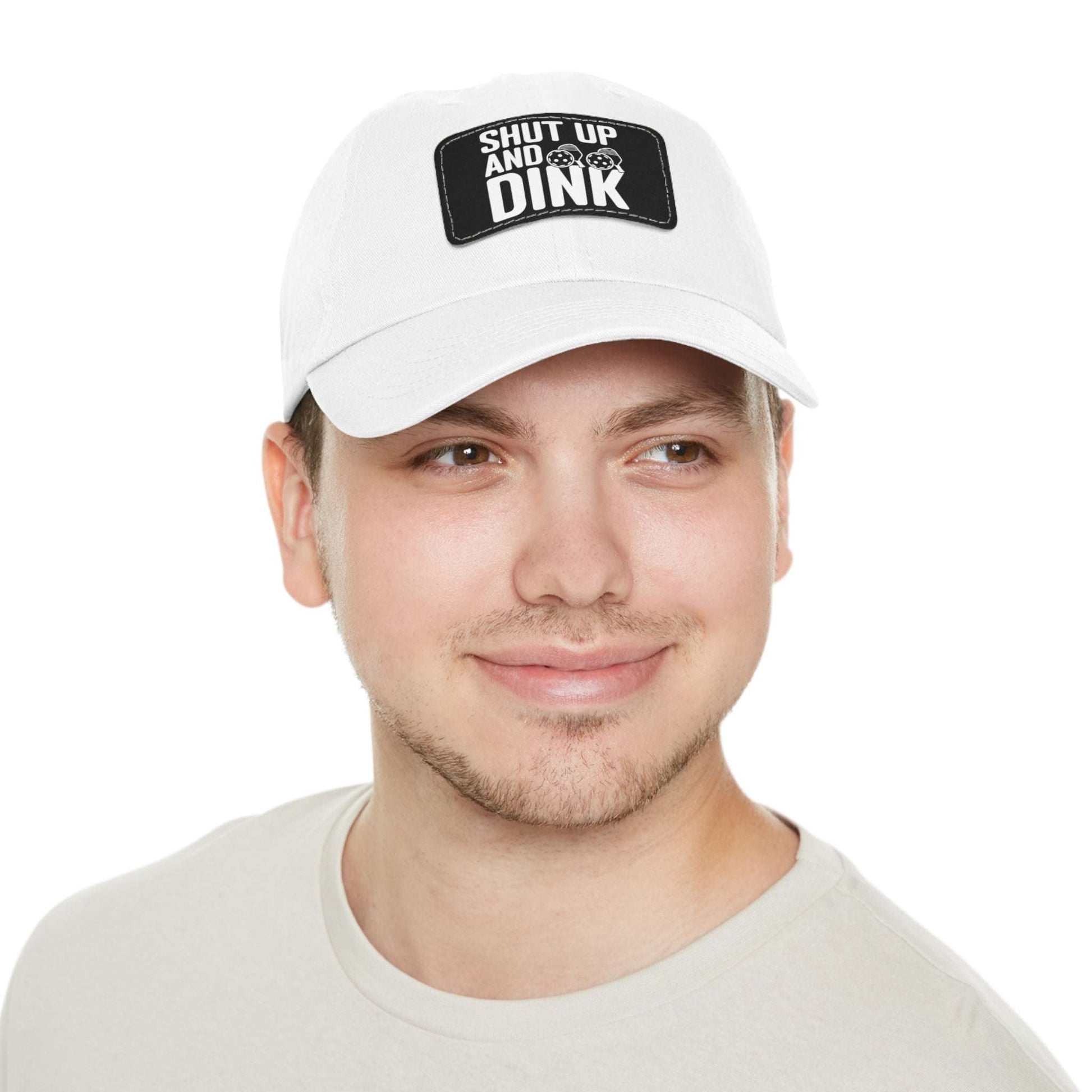 Pickleball Funny Cap - Shut Up and Dink