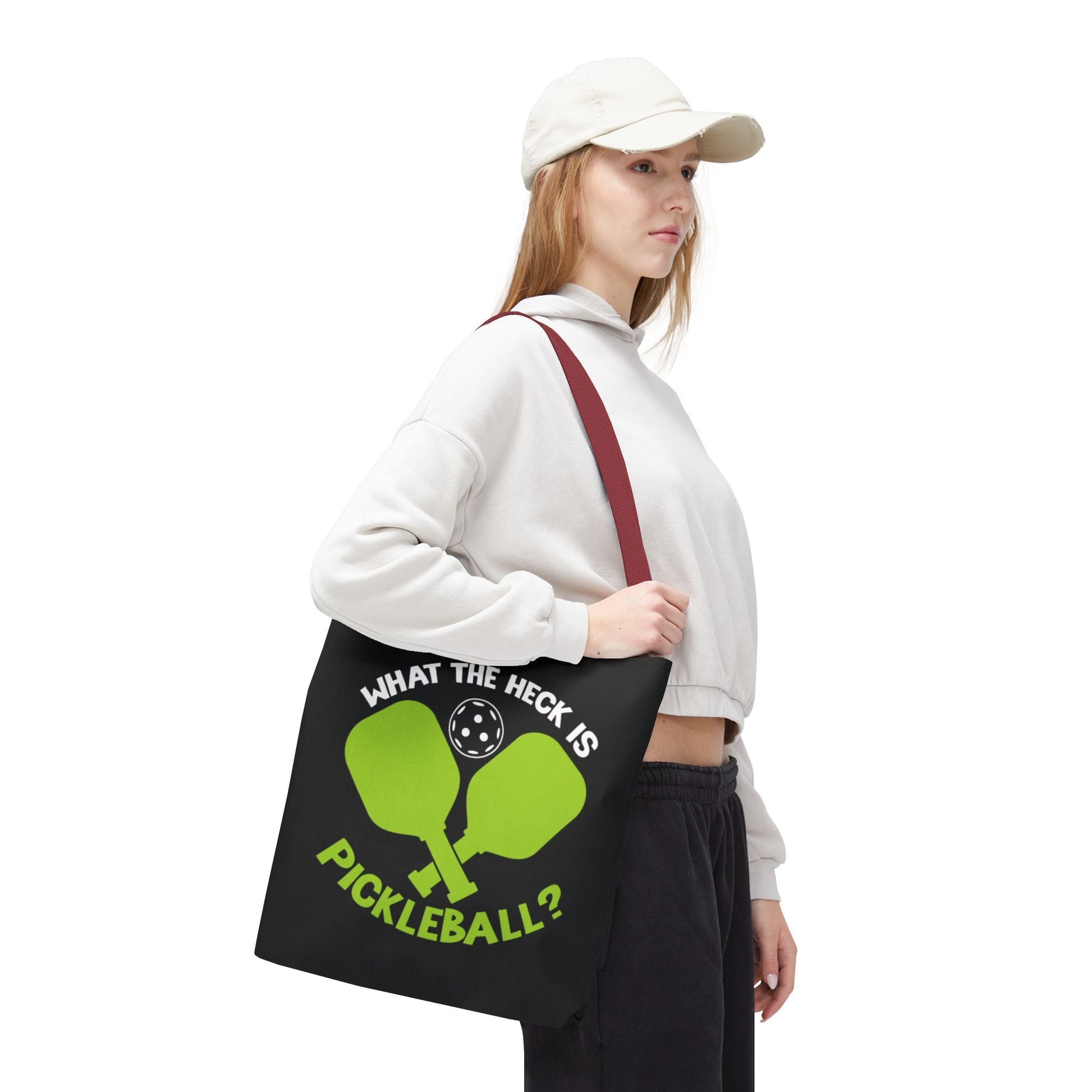 Pickleball Durable Tote Bag - What the Heck Is Pickleball?