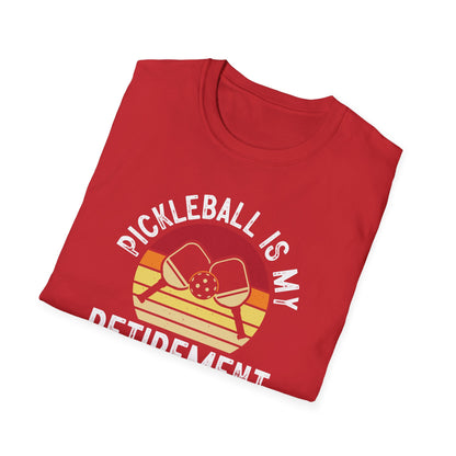 Women's Cool Pickleball T-shirt - Pickleball Is My Retirement Plan