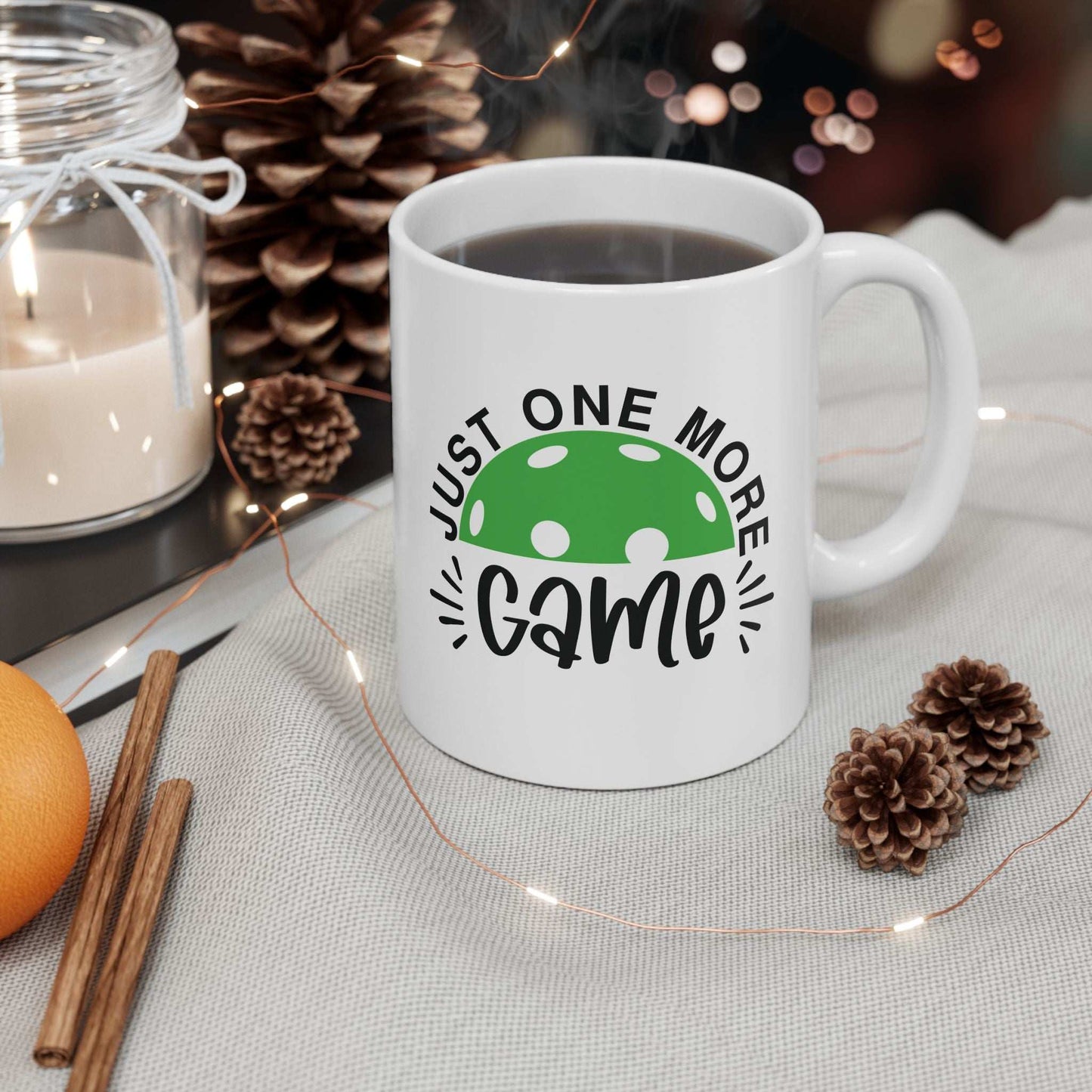 Pickleball Sporty Mug - Just One More Game