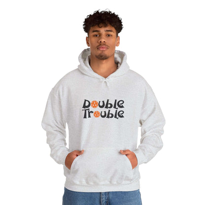 Men's Comfy Pickleball Hoodie - Double Trouble