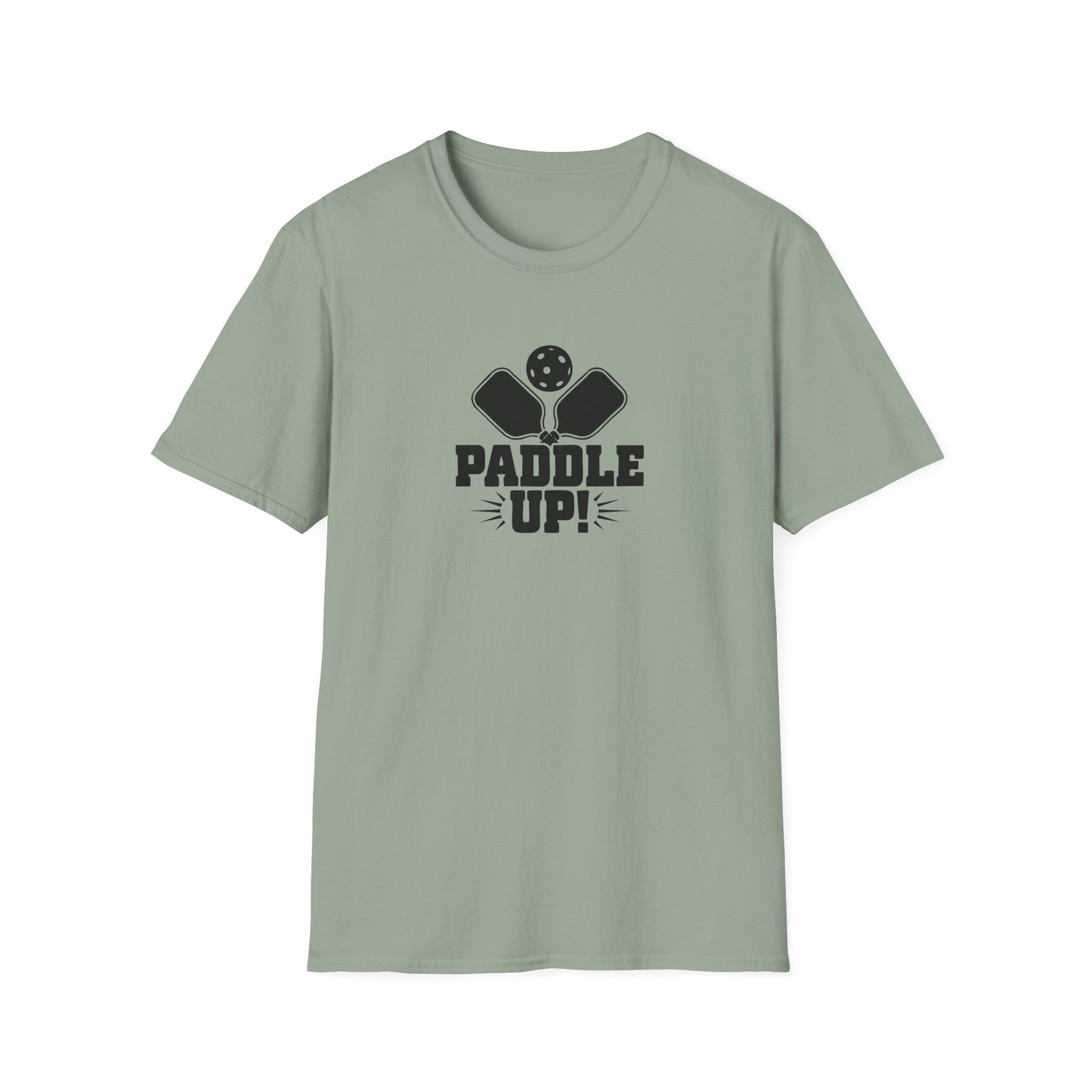 Women's Bold Pickleball T-shirt - Paddle Up Green