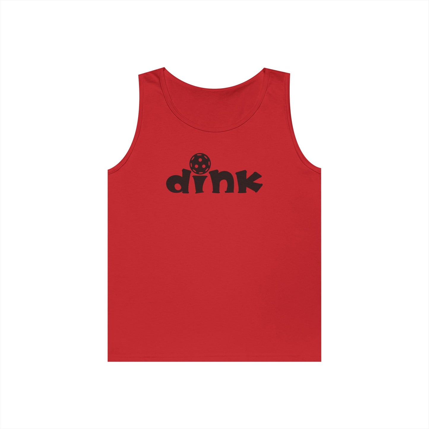 Women's Affordable Pickleball Tank Top - Dink Red