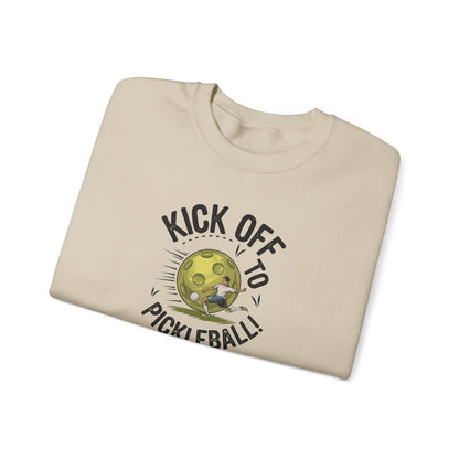 Men's Soft Pickleball Sweatshirt - Kick Off to Pickleball
