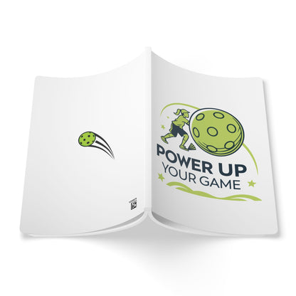 Pickleball Unique Journal - Power Up Your Game