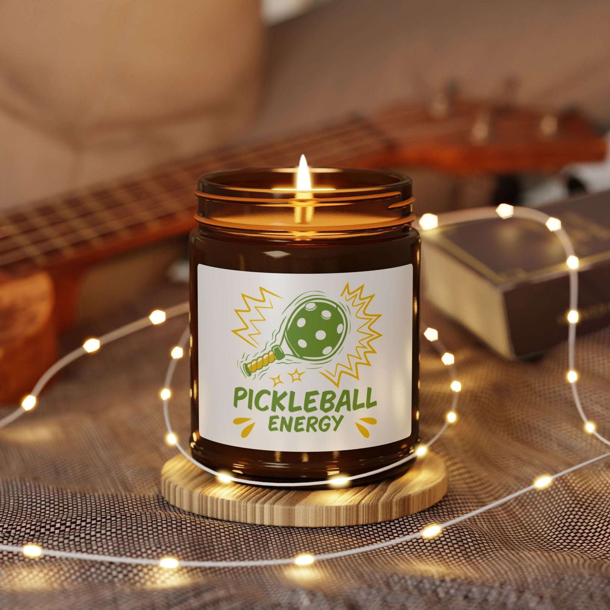 Pickleball Energetic Candle - Pickleball Energy