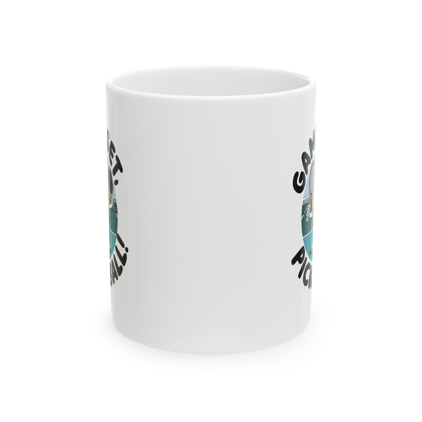 Pickleball Durable Mug - Game, Set, Pickleball